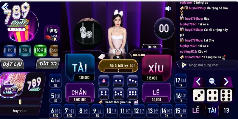 Tỷ lệ nhận thưởng Tài Xỉu tại cổng game 789Club cao